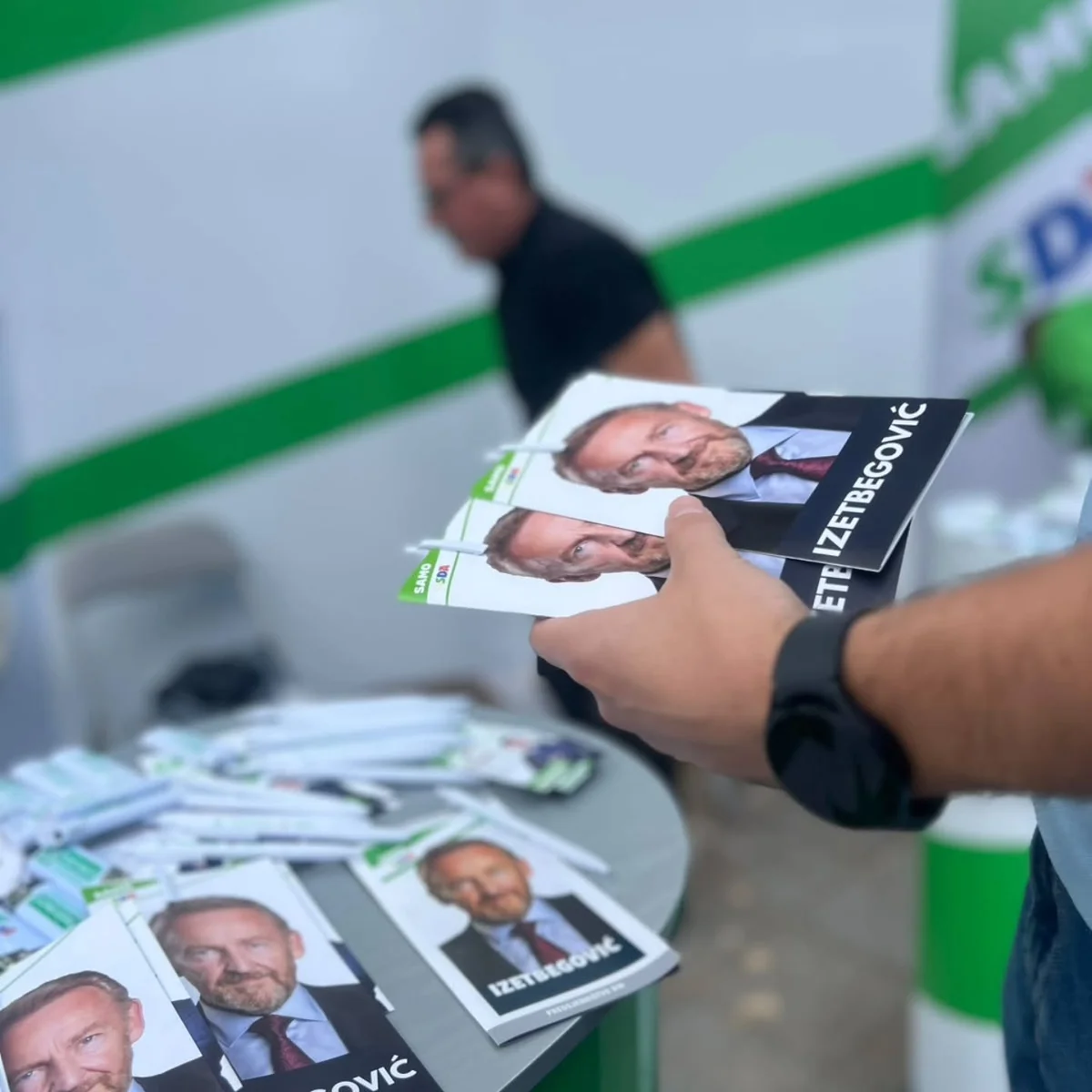 Informativni materijali tokom obilaska