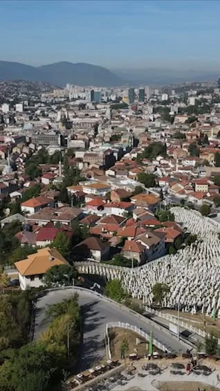 Sarajevo — uvodni kadar videoobjave
